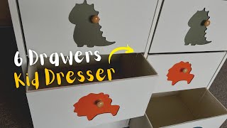 🔥How to Install🔥 FRAPOW Kid Dresser Boy Storage Organizer Dresser for Baby Child [upl. by Kellyn365]