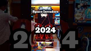 Space Invaders 2024 vintagevideogames spaceinvaders videoarcade the80s 80svideogames [upl. by Eriha]