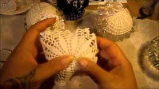 Tutorial  Shabby Pin Cushion Easy Peasy [upl. by Dori214]