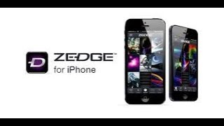 Zedge for iPhone tutorial [upl. by Aihpos104]