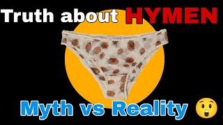 The Truth About The Hymen Myth vs Reality by The Malady Talk 😱 [upl. by Orlena]