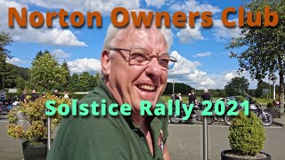 Norton Owners Club Solstice Rally 2021 [upl. by Adnorahs]