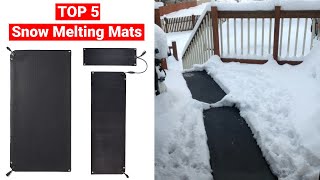 Top 5 Best Snow Melting Mats Review and Buying Guide ✅✅✅ [upl. by Eisele741]