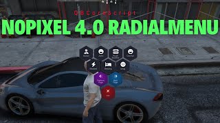 QBCore NoPixel 40 Inspired Radial Menu  FiveM Script [upl. by Adnoyek848]