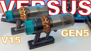 Dyson Gen5Detect Vs Dyson V15  Is It Worth The Upgrade [upl. by Madancy318]