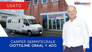 Camper semintegrale Giottiline Graal Y 400  Usato Garantito [upl. by Paehpos]