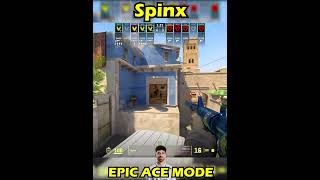 EPIC ACE♠️ MODE By Spinx on Mirage  MOUZ Vs Vitality  BLAST Premier World Final 2024 [upl. by Denis]