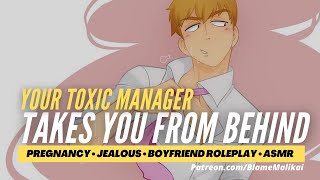 Toxic Yandere Got You Pregnant Spicy Jealous Argument Kisses  Boyfriend Roleplay M4F ASMR [upl. by Ahsinehs]