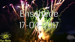 Vuurwerk kermis Enschede 17042017 [upl. by Eem33]