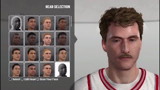 How To Make Your MyPlayer Look EXACTLY Like Larry Bird NBA 2K19  Face Creation [upl. by Magnuson8]