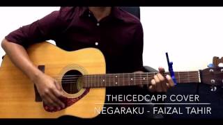 NEGARAKU Faizal Tahir  TheIcedCapp Cover  easy chords [upl. by Acceber174]