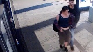 CCTV shows Lorraine Cox being followed by her killer [upl. by Rikki364]