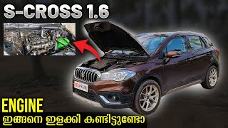 SCROSS 16 ENGINE ഇങ്ങനെ ഇളക്കി കണ്ടിട്ടുണ്ടോ TIMING BELT REPLASING [upl. by Esiuole]