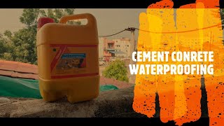 ROOF SLAB WATER PROOFING DURING CASTING WITH SIKA ADMIXTURE Sikacim [upl. by Sirmons344]