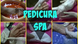 Pedicura Spa con Tratamiento de Parafina hombres y mujeres [upl. by Edward]