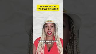 New Ways for Tax Deed Investing [upl. by Ddal366]