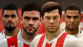 PES2018 vs FIFA18  Bundesliga Faces Part 2 [upl. by Enaled]