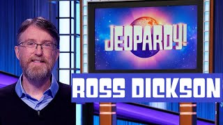 Who is ROSS DICKSON from Jeopardy CONTESTANT PROFILE amp LIFE AGE JOB amp FAMILY EXPLAINED [upl. by Duester]