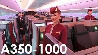 Qatar Airways The Worlds FIRST A3501000 Flight [upl. by Gambell]