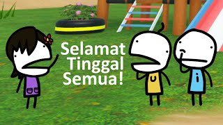 Tiber Susanti Balik Indonesia Part 2  Full Kompilasi Upin Dan Ipin  Animasi Malaysia [upl. by Enahc]