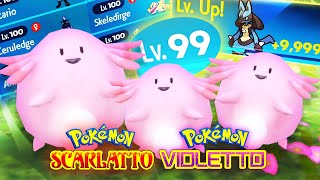 Come far salire VELOCEMENTE i Pokemon al LIVELLO 100 in Pokemon Violetto e Scarlatto [upl. by Annawyt]