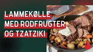 Nexgrill med Lars Thrane Lammekølle med rodfrugter og tzatziki [upl. by Gromme388]