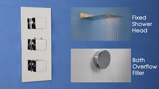 Concealed Thermostatic Shower Valves [upl. by Tik]