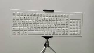 Neprova Medical  Industrial washable Keyboard [upl. by Stacie]