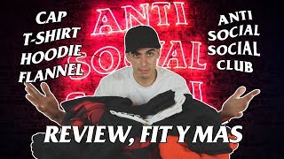 ANTISOCIAL SOCIAL CLUB  REVIEW EN ESPAÑOL   REVENGE HOODIE  XXX TENTACION MERCH [upl. by Romina]