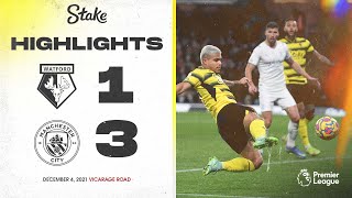 Watford 13 Manchester City  Extended Highlights [upl. by Kimble]