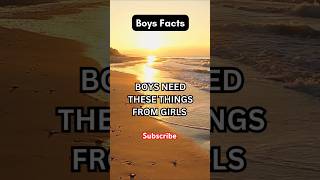 Things Boys Secretly Want From Girls  MustKnow Boy Facts shorts [upl. by Claretta]