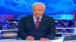 Jornal Nacional Homenageia Cid Moreira e Sergio ChapelIn [upl. by Tristis]