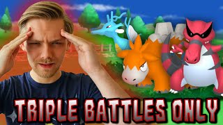 Its All Triple Battles Except when its not Pokemon Triple Y Nuzlocke Vertical [upl. by Upshaw]