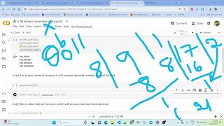 binary and hex and octal functions and if and else introduction in python in telugu [upl. by Assirehc]