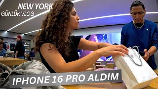 Aylik 34 Dolar taksitle IPhone 16 Pro Aldim Amerikada Spor Alışveriş Günlük Vlog [upl. by Annaid]