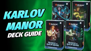 Commander Deck Guide  Karlov Manor Precons [upl. by Enidlareg]