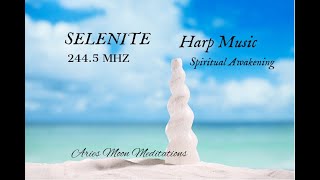 Selenite Meditation  Stone of Cleansing  Guided Meditation [upl. by Garber]