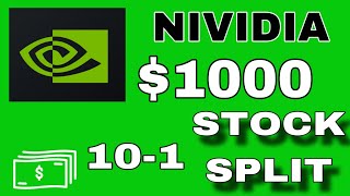 Nvidia Stock Split 101 1000 2024 [upl. by Kaule]