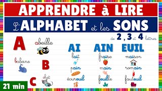 Apprendre à lire  Montessori  Lalphabet et les sons de 2 3 et 4 lettres  Exercice de lecture [upl. by Habas214]