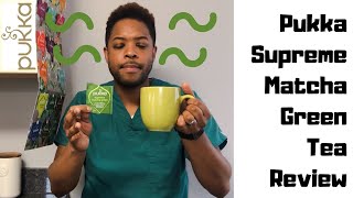 Pukka Supreme Matcha Green Tea Review  Organic Whole Leaf Green amp Matcha  Day 3 Christmas Calendar [upl. by Fortuna]