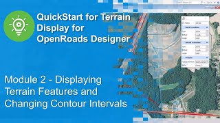 Module 2  Displaying Terrain Features and Changing Contour Intervals [upl. by Htiekal]