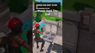 Trickshot In Fortnite Ranked One Shot Tilted fortnite gaming [upl. by Munafo]