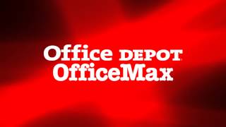 Office Depot and Officemax Logos [upl. by Enilhtak]