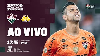 AO VIVO  FLUMINENSE X CRICIÚMA  CAMPEONATO BRASILEIRO 2024  35ª RODADA [upl. by Sirtaeb]