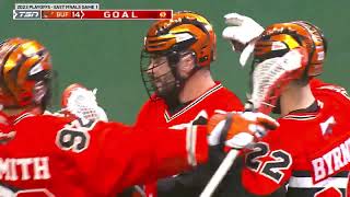 Game Recap  Toronto Rock vs Buffalo Bandits ECF Game 1 [upl. by Sesom]