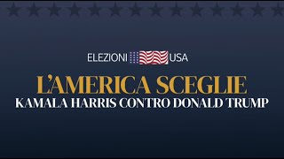 La diretta sulle elezioni presidenziali americane le ultime notizie e opinioni su Usa 2024 [upl. by Dabney372]