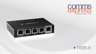 Ubiquiti ERX EdgeRouter 5 Port Advanced Gigabit Ethernet Router with 1x Passive PoE Port [upl. by Ninel840]