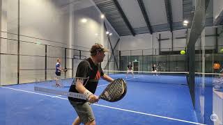 Padel Div 2 LPL  RSvensson Gustafsson vs Fogel Kroon  Set 1 67  240226 [upl. by Eelyak]