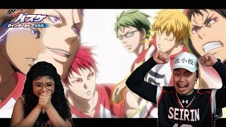 KISE GOES ZONE  PERFECT COPY  VORPAL SWORDS VS JABBERWOCK KUROKO NO BASKET THE LAST GAME REACTION [upl. by Oulman]