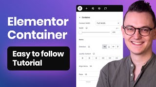 Elementor Flexbox Container Tutorial  EXPLAINED [upl. by Nored199]